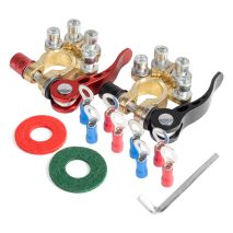 ΠΟΛΟΙ ΜΠΑΤΑΡΙΑΣ / ΑΚΡΟΔΕΚΤΕΣ 12V 40A ΜΕ ΣΦΙΓΚΤΗΡΕΣ & ΣΥΝΔΕΣΜΟΥΣ ΚΕΦΑΛΗΣ AMIO - ΣΕΤ Auto Moto Tyres 