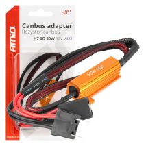 ΑΝΤΙΣΤΑΣΗ ΓΙΑ ΛΑΜΠΕΣ LED H7 12V 50W 6Ω (ΑΝΤΙΣΤΑΣΗ-ΨΕΥΤΗΣ-CANCELLER) AMIO - 1 τεμ. Auto Moto Tyres 