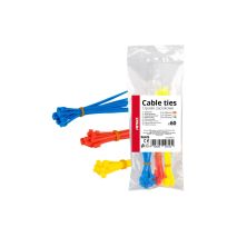 ΔΕΜΑΤΙΚΑ/ΔΕΤΙΚΑ ΚΑΛΩΔΙΩΝ TIE WRAP(ΤΑΙΡΑΠ) 2.5x100mm/2.5x150mm/3.6x100mm (ΔΙΑΦΟΡΑ ΧΡΩΜΑΤΑ)ΣΕΤ ΑΜΙΟ - 60 ΤΕΜ. Auto Moto Tyres 