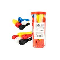 ΔΕΜΑΤΙΚΑ/ΔΕΤΙΚΑ ΚΑΛΩΔΙΩΝ TIE WRAP(ΤΑΙΡΑΠ) 2.5x100mm/3.6x150mm/3.6x200mm ΣΕ ΔΙΑΦΟΡΑ ΧΡΩΜΑΤΑ ΣΕΤ ΑΜΙΟ - 1000 ΤΕΜ. Auto Moto Tyres 