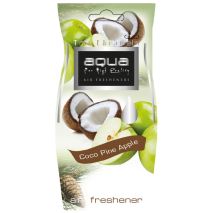 ΑΡΩΜΑΤΙΚΟ ΑΥΤΟΚΙΝΗΤΟΥ ΚΡΕΜΑΣΤΟ ΜΕ ΑΡΩΜΑ ΚΑΡΥΔΑ & ΜΗΛΟ (COCOPINE APPLE) AQUA - 1 TEM. Auto Moto Tyres 