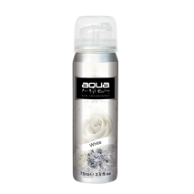 ΑΡΩΜΑΤΙΚΟ ΑΥΤΟΚΙΝΗΤΟΥ ΣΕ ΣΠΡΕΙ (SPRAY)  ΜΕ ΑΡΩΜΑ WHITE MUSK FLOWERS SERIES 75ml AQUA - 1 TEM. Auto Moto Tyres 