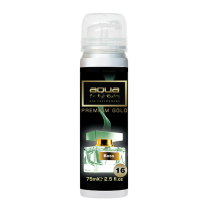 ΑΡΩΜΑΤΙΚΟ ΑΥΤΟΚΙΝΗΤΟΥ ΣΕ ΣΠΡΕΙ (SPRAY)  ΜΕ ΑΡΩΜΑ BOSS PREMIUM GOLD SERIES 75ml AQUA - 1 TEM. Auto Moto Tyres 