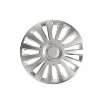 ΤΑΣΙΑ 13" HUBCAP LUXURY ΑΣΗΜΙ - ΣΕΤ 4 ΤΕΜ. ΣΕ ΚΟΥΤΙ AMIO Auto Moto Tyres 