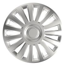 ΤΑΣΙΑ 14" HUBCAP LUXURY ΑΣΗΜΙ ΜΕ ΔΙΑΜΕΤΡΟ ΓΙΑ ΣΗΜΑ 6,5cm ΣΕΤ ΣΕ ΚΟΥΤΙ- 4 ΤΕΜ. Auto Moto Tyres 