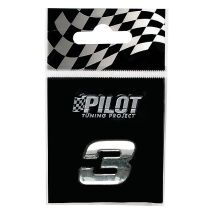 ΑΥΤΟΚΟΛΛΗΤΟ ΑΡΙΘΜΟΣ 3D TYPE-1 (3) 18mm Auto Moto Tyres 