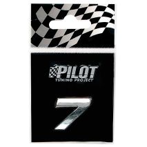 ΑΥΤΟΚΟΛΛΗΤΟ ΑΡΙΘΜΟΣ 3D TYPE-1 (7) 18mm Auto Moto Tyres 