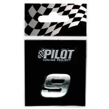 ΑΥΤΟΚΟΛΛΗΤΟ ΑΡΙΘΜΟΣ 3D TYPE-1 (9) 18mm Auto Moto Tyres 