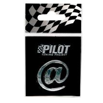 ΑΥΤΟΚΟΛΛΗΤΟ ΣΥΜΒΟΛΟ 3D TYPE-1 (@) 18mm Auto Moto Tyres 