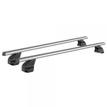 ΜΠΑΡΕΣ ΟΡΟΦΗΣ ΑΛΟΥΜΙΝΙΟΥ OMEGA X-LARGE 150 cm ΜΕ ΚΑΠΑΚΙΑ ΣΕ ΑΣΗΜΙ ΧΡΩΜΑ ΓΙΑ ΑΠΛΗ ΟΡΟΦΗ MENABO - 2 ΤΕΜ. Auto Moto Tyres 