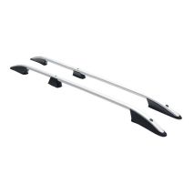 ΠΑΡΑΛΛΗΛΕΣ ΜΠΑΡΕΣ ΟΡΟΦΗΣ ΑΛΟΥΜΙΝΙΟΥ ELEGANCE ΓΙΑ FORD TRANSIT COURIER 2023+ ΜΕΓΙΣΤΟ ΒΑΡΟΣ ΦΟΡΤΙΟΥ 75KG OMTEC - 2 TEM. Auto Moto Tyres 