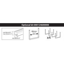 ΚΙΤ ΤΟΠΟΘΕΤΗΣΗΣ ΜΠΑΓΚΑΖΙΕΡΑΣ "U" 80MM MENABO Auto Moto Tyres 