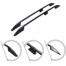 ΜΠΑΡΕΣ ΟΡΟΦΗΣ ΓΙΑ FORD TRANSIT COURIER / FORD TRANSIT TOURNEO 2014-2022 ΠΑΡΑΛΛΗΛΕΣ ΑΛΟΥΜΙΝΙΟΥ ΜΑΥΡΕΣ ΟMTEC - 2 TEM. Auto Moto Tyres 