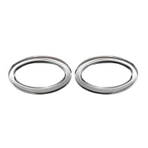 ΔΑΧΤΥΛΙΔΙ ΦΛΑΣ ΧΡΩΜΙΟ ΜΕΤΑΛΛΙΚΟ ΓΙΑ CITROEN C3 5D 2002-2009 - 2ΤΕΜ. Auto Moto Tyres 