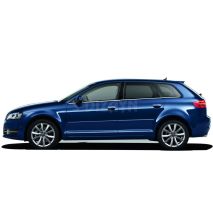 TRIM ΠΑΡΑΘΥΡΩΝ ΑΝΟΞΕΙΔΩΤΟ ΑΤΣΑΛΙ ΧΡΩΜΙΟ S-DIZAYN ΓΙΑ AUDI A3 8P 5D HB 04-12 - 6 TEM. Auto Moto Tyres 