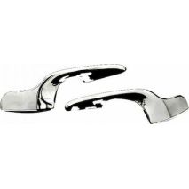 ΠΛΑΙΣΙΑ ΧΡΩΜΙΟΥ ΠΛΑΣΤΙΚΑ ΓΙΑ ΠΡΟΒΟΛΑΚΙΑ ΟΜΙΧΛΗΣ ΓΙΑ CITROEN C3 5D 2010+ - 2ΤΕΜ. Auto Moto Tyres 