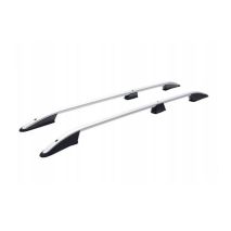 ΜΠΑΡΕΣ ΟΡΟΦΗΣ ΓΙΑ  OPEL COMBO / PEUGEOT PARTNER / RIFTER 2019+ ΠΑΡΑΛΛΗΛΕΣ L2 ΑΛΟΥΜΙΝΙΟΥ ΑΣΗΜΙ ΟMTEC - 2 TEM. Auto Moto Tyres 