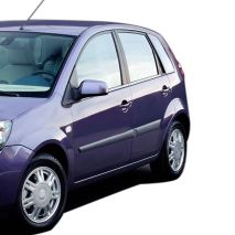 TRIM ΜΑΡΚΕ ΠΑΡΑΘΥΡΩΝ ΑΥΤΟΚΟΛΛΗΤΑ ΧΡΩΜΙΟΥ ΓΙΑ FORD FIESTA 5D 02-09 4ΤΕΜ. Auto Moto Tyres 