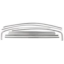 ΤΡΙΜ ΜΑΡΚΕ ΠΑΡΑΘΥΡΩΝ ΑΥΤΟΚΟΛΛΗΤΑ ΧΡΩΜΙΟ ΜΕΤΑΛΛΙΚΑ ΓΙΑ FIAT TIPO 4D 2015+ 8 TEM. Auto Moto Tyres 