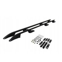 ΠΑΡΑΛΛΗΛΕΣ ΜΠΑΡΕΣ ΟΡΟΦΗΣ ΑΛΟΥΜΙΝΙΟΥ ΣΕ ΜΑΥΡΟ ΧΡΩΜΑ SPORT L1 ΓΙΑ NISSAN PRIMASTAR 2001-2014 ΜΕΓΙΣΤΟ ΒΑΡΟΣ ΦΟΡΤΙΟΥ 75KG OMTEC - 2 TEM. Auto Moto Tyres 