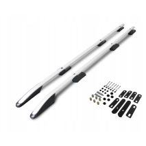 ΠΑΡΑΛΛΗΛΕΣ ΜΠΑΡΕΣ ΟΡΟΦΗΣ ΑΛΟΥΜΙΝΙΟΥ ΣΕ ΑΣΗΜΙ ΧΡΩΜΑ SPORT L2 ΓΙΑ NISSAN PRIMASTAR 2001-2014 ΜΕΓΙΣΤΟ ΒΑΡΟΣ ΦΟΡΤΙΟΥ 75KG OMTEC - 2 TEM. Auto Moto Tyres 