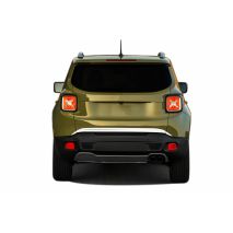 ΤΡΙΜ ΠΟΡΤ ΜΠΑΓΚΑΖ ΧΡΩΜΙΟΥ ΜΕΤΑΛΛΙΚ0 ΓΙΑ JEEP RENEGADE 2014+ S-DIZAYN - 1 ΤΕΜ. Auto Moto Tyres 