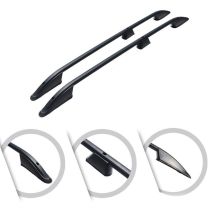 ΜΠΑΡΕΣ ΟΡΟΦΗΣ ΓΙΑ OPEL VIVARO 2014-2019/RENAULT TRAFIC 2014-2019/ TALENTO ΠΑΡΑΛΛΗΛΕΣ ΑΛΟΥΜΙΝΙΟΥ ΜΑΥΡΕΣ SOLID L2 OMTEC - 2 TEM. Auto Moto Tyres 