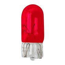 ΛΑΜΠΑΚΙΑ 12V/WB5W 5W W2.1x9.5d ΚΟΚΚΙΝΑ Auto Moto Tyres 