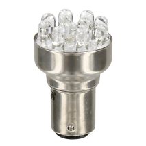 ΛΑΜΠΑ ΔΙΠΟΛΙΚΗ 11LED ΚΟΚΚΙΝΟ ΧΡΩΜΑ 12V Auto Moto Tyres 