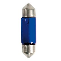 ΛΑΜΠΑΚΙΑ ΠΛΑΦΟΝΙΕΡΑΣ C10W 12V 10W SV8,5-8 (11x35mm) BLUE DYED-GLASS BLISTER - 2 ΤΕΜ. Auto Moto Tyres 