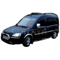 ΔΙΑΚΟΣΜΗΤΙΚΗ ΦΑΣΑ ΠΟΡΤΑΣ ΧΡΩΜΙΟ 4ΤΕΜ. ΓΙΑ OPEL COMBO C MINI VAN 2001-2011 Auto Moto Tyres 