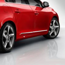 ΠΡΟΣΤΑΤΕΥΤΙΚΗ ΦΑΣΑ ΠΟΡΤΑΣ ΠΛΑΣΤΙΚΟ ΧΡΩΜΙΟ ΓΙΑ VW S60 4D 2013+ 8ΤΕΜ. Auto Moto Tyres 