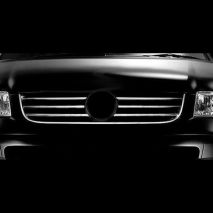 ΔΙΑΚΟΣΜΗΤΙΚΕΣ ΓΡΥΛΛΙΕΣ ΜΑΣΚΑΣ ΕΜΠΡΟΣ ΧΡΩΜΙΟΥ 6ΤΕΜ ΓΙΑ VW T5 CARAVELLE 04-10 Auto Moto Tyres 