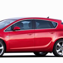 TRIM ΜΑΡΚΕ ΠΑΡΑΘΥΡΩΝ ΑΥΤΟΚΟΛΛΗΤΑ ΧΡΩΜΙΟΥ 12ΤΕΜ. ΓΙΑ OPEL ASTRA J 5D 2010+ Auto Moto Tyres 