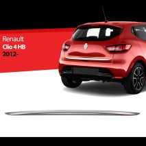 TRIM ΜΑΡΚΕ ΠΟΡΤ ΜΠΑΓΚΑΖ ΧΡΩΜΙΟΥ ΓΙΑ RENAULT CLIO 5D 2012+ S-DIZAYN - 1 τεμ. Auto Moto Tyres 