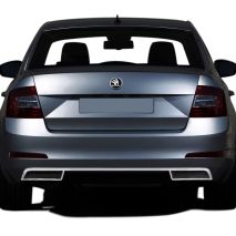 ΜΕΤΑΛΛΙΚΑ ΔΙΑΚΟΣΜΗΤΙΚΑ ΠΙΣΩ ΔΙΑΧΥΤΗ 3ΤΕΜ ΓΙΑ SKODA OCTAVIA 3 A7 4D/SW 2013+ Auto Moto Tyres 