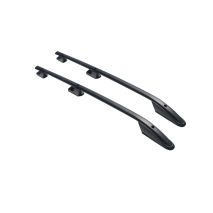 ΠΑΡΑΛΛΗΛΕΣ ΜΠΑΡΕΣ ΟΡΟΦΗΣ ΑΛΟΥΜΙΝΙΟΥ ΣΕ ΜΑΥΡΟ ΧΡΩΜΑ SPORT L2 ΓΙΑ VW CADDY 2003-2015 ΜΕΓΙΣΤΟ ΒΑΡΟΣ ΦΟΡΤΙΟΥ 75KG OMTEC - 2 TEM. Auto Moto Tyres 