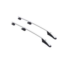 ΠΑΡΑΛΛΗΛΕΣ ΜΠΑΡΕΣ ΟΡΟΦΗΣ ΑΛΟΥΜΙΝΙΟΥ ΣΕ ΑΣΗΜΙ ΧΡΩΜΑ SPORT L2 ΓΙΑ VW CADDY 2003-2015 ΜΕΓΙΣΤΟ ΒΑΡΟΣ ΦΟΡΤΙΟΥ 75KG OMTEC - 2 TEM. Auto Moto Tyres 