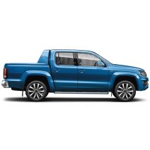 ΤΡΙΜ ΠΑΡΑΘΥΡΩΝ 4ΤΕΜ ΑΝΟΞ.ΑΤΣΑΛΙ ΧΡΩΜΙΟ ΓΙΑ VW AMAROK 2H 2010+ Auto Moto Tyres 