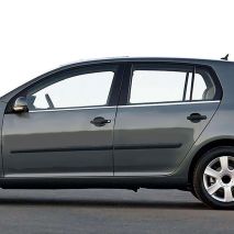 TRIM ΜΑΡΚΕ ΠΑΡΑΘΥΡΩΝ ΑΥΤΟΚΟΛΛΗΤΑ ΧΡΩΜΙΟΥ 4ΤΕΜ. ΓΙΑ VW GOLF 5 HB 5D 2004-2009 Auto Moto Tyres 