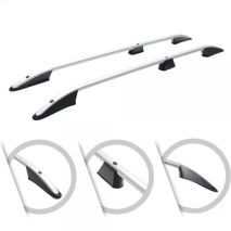 ΜΠΑΡΕΣ ΟΡΟΦΗΣ ΓΙΑ VW TOUAREG 2002-2010 ΠΑΡΑΛΛΗΛΕΣ ΑΛΟΥΜΙΝΙΟΥ ΑΣΗΜΙ ΟMTEC - 2 TEM. Auto Moto Tyres 