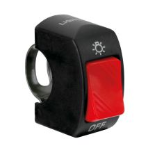 ΔΙΑΚΟΠΤΗΣ ΤΙΜΟΝΙΟΥ ON/OFF ΓΙΑ ΠΡΟΒΟΛΑΚΙΑ MOTO 12V/10A ΜΕ ΔΙΑΜΕΤΡΟ 22mm LAMPA -1ΤΕΜ Auto Moto Tyres 