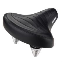 Σέλα ποδηλάτου με διπλά ελατήρια (260x255mm/985gr) μαύρη Relax City S-13 Selle/Saddles Specialist Auto Moto Tyres 