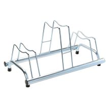 ΜΠΑΡΑ ΣΤΑΘΜΕΥΣΗΣ ΓΙΑ 3 ΠΟΔΗΛΑΤΑ ΜΕ ΔΙΣΚΟΦΡΕΝΟ ΦΑΡΔΟΣ ΕΛΑΣΤΙΚΟΥ 6-8cm ΣΙΔΗΡΟ 3-SLOT BIKE STAND​ LAMPA - 1 ΤΕΜ Auto Moto Tyres 