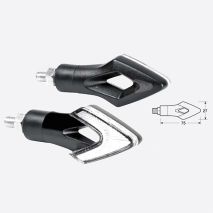 ΦΛΑΣ ΜΟΤΟ LUM LED 12V 75x27mm ΜΑΥΡΑ 2 ΤΕΜ. Auto Moto Tyres 