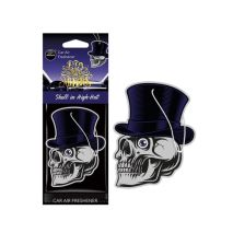 ΑΡΩΜΑΤΙΚΟ ΚΡΕΜΑΣΤΟ AROMA CAR MUERTOS SKULL IN HAT BLACK OUD ΑMiO - 1 TEM. Auto Moto Tyres 