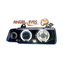 Φανάρια diederichs Angel Eyes BMW ΣΕΙΡΑ 3 E36 90-99 LIMOUSINE/TOURING (Μαύρα) Auto Moto Tyres 