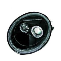 Φανάρια Μπροστινά Angel Eyes VW NEW BEETLE 10.98+  Μαύρα Auto Moto Tyres 