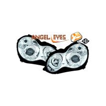 ΦΑΝΑΡΙΑ ΓΙΑ MERCEDES C-KLAS W203 07.00+ ANGELEYES CHROME Auto Moto Tyres 