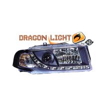 ΦΑΝΑΡΙΑ ΓΙΑ SKODA OCTAVIA 4 97-04 DRAGONLIGHT+LED BLACK Auto Moto Tyres 